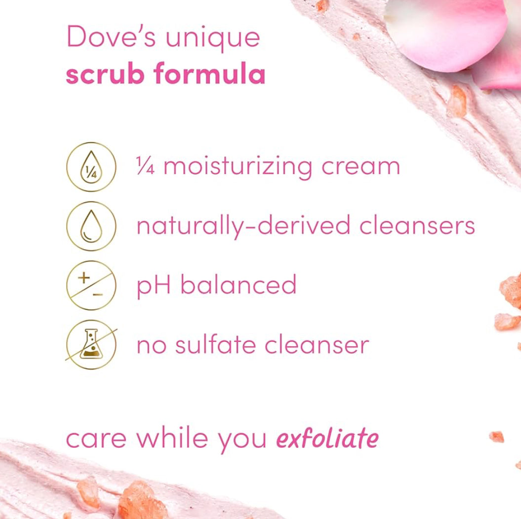 Dove Himalayan & Rose Body Scrub