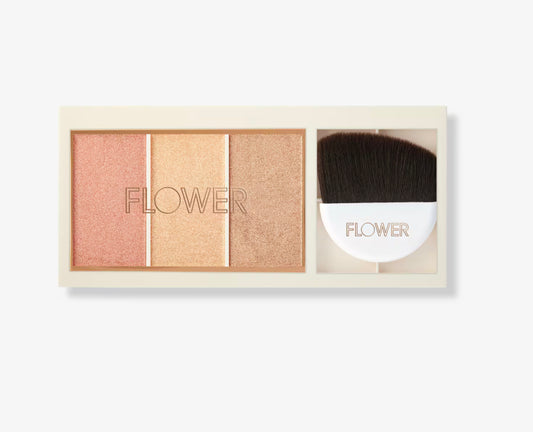 Flower Beauty Shimmer & Strobe Highlighting Palette