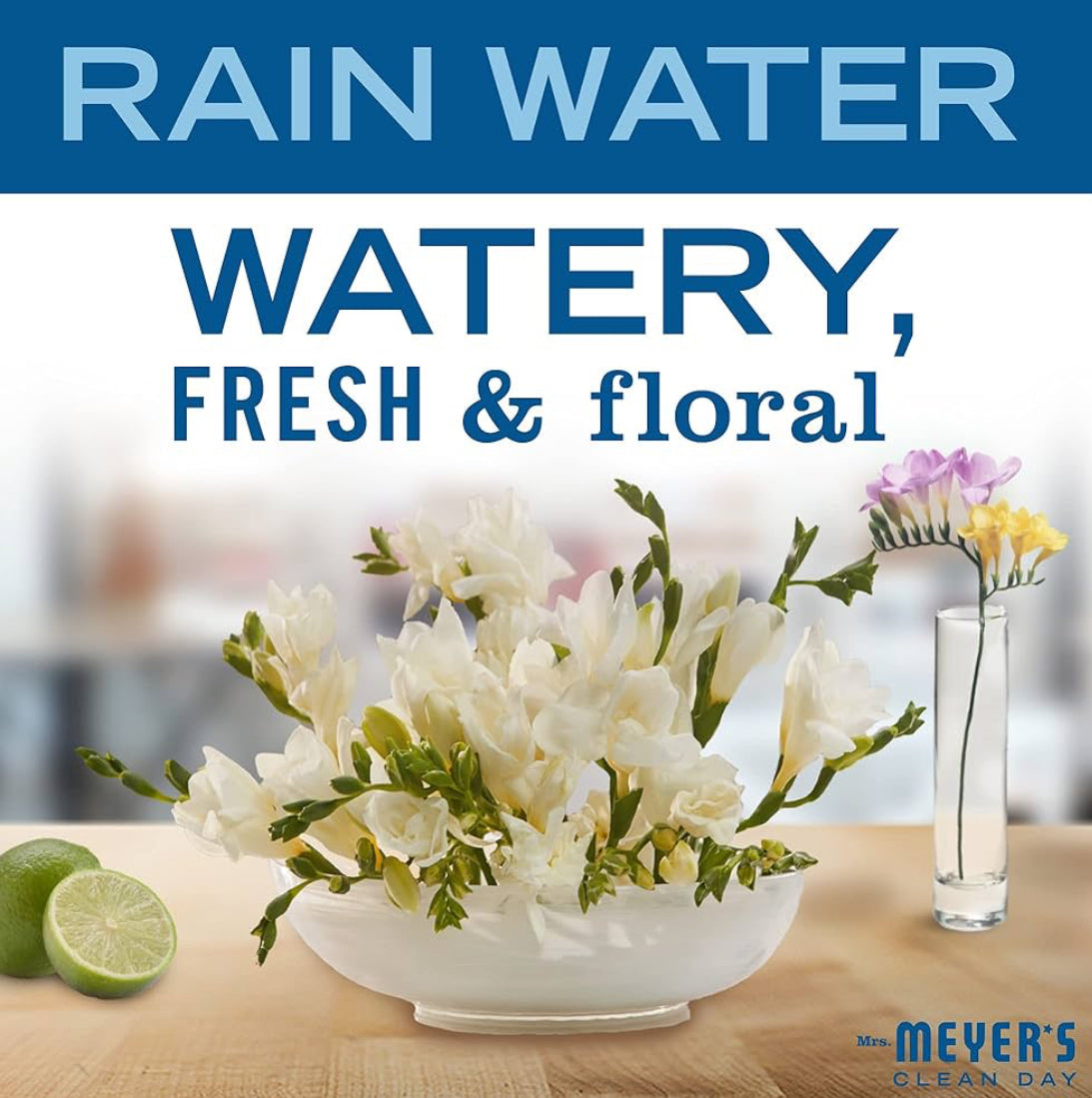 MRS. MEYER'S CLEAN DAY Liquid Hand Soap Refill - Rainwater