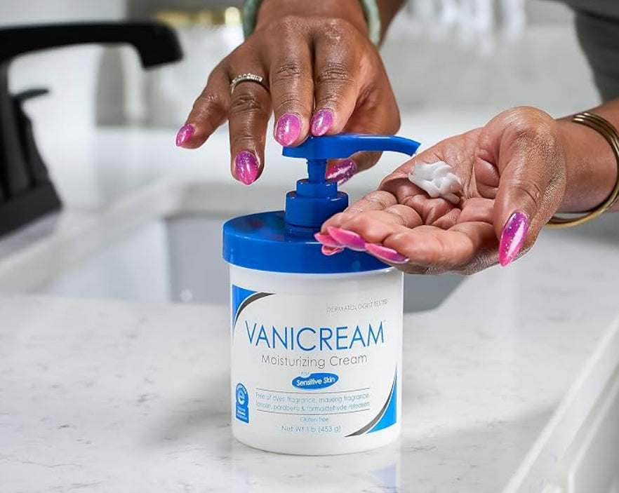 Vanicream Moisturizing Skin Cream with Pump Dispenser