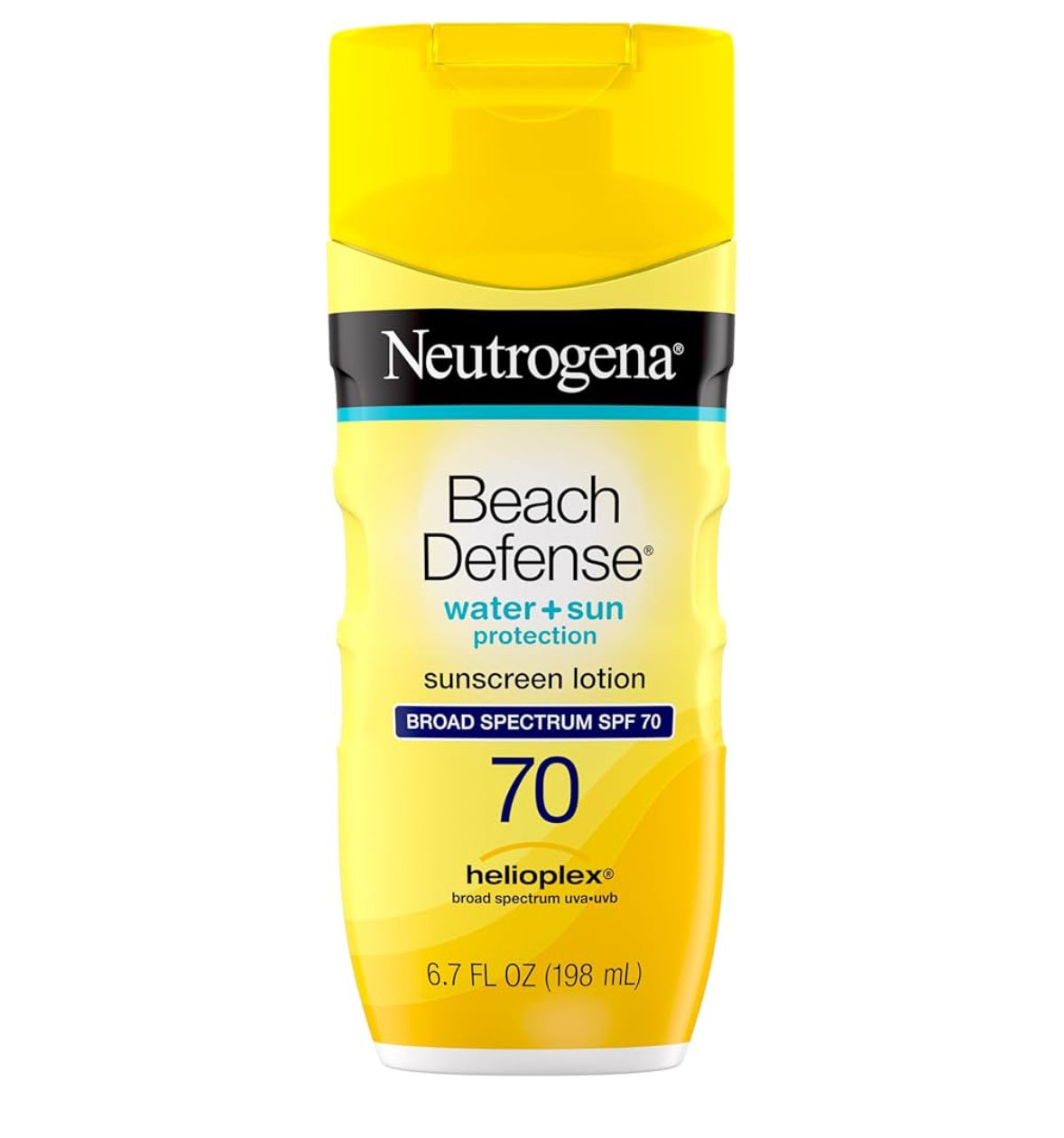 Neutrogena Beach Defense Water Resistant Sunscreen Body Lotion with Broad Spectrum SPF 70