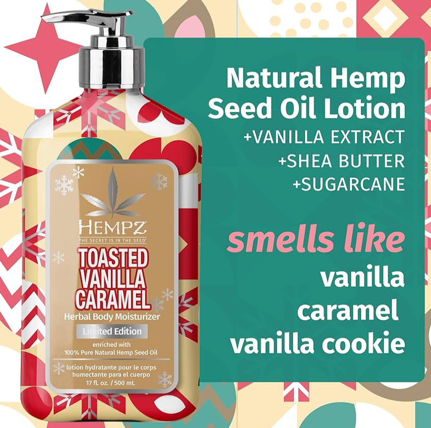 Hempz Toasted Vanilla Caramel Body Lotion