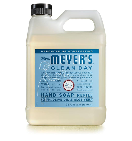 MRS. MEYER'S CLEAN DAY Liquid Hand Soap Refill - Rainwater