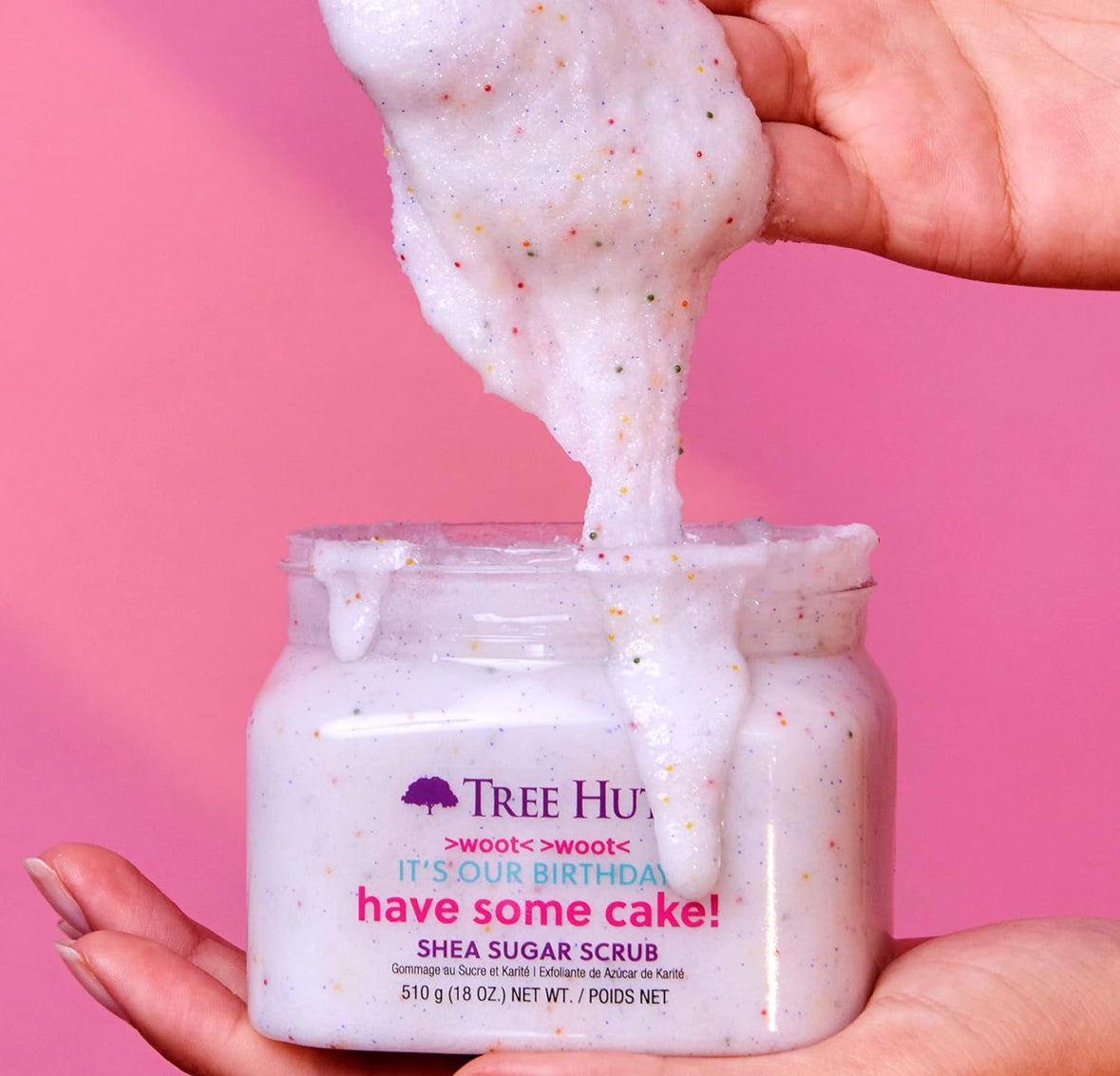 Tree Hut Exfoliating Shea Sugar Scrub Birthday Cake