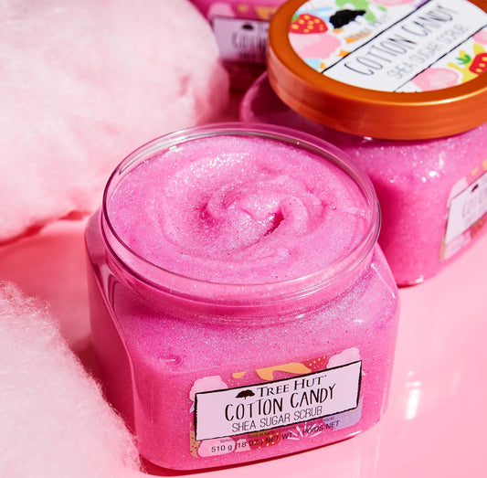 Tree Hut Cotton Candy Shea Sugar Scrub