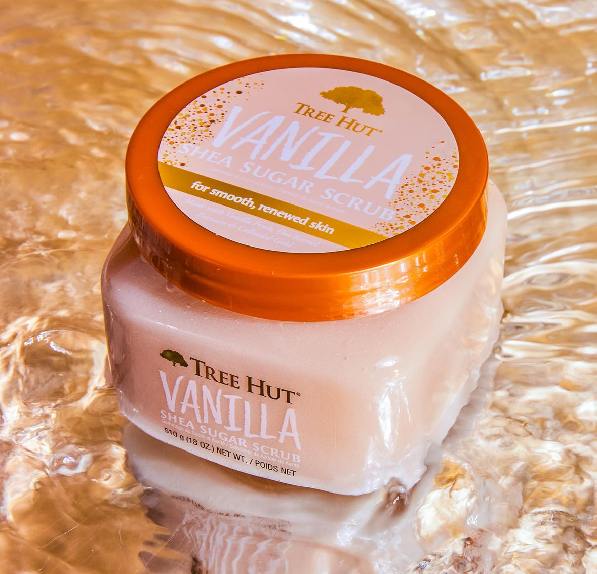 Tree Hut Vanilla Shea Sugar Exfoliating & Hydrating Body Scrub