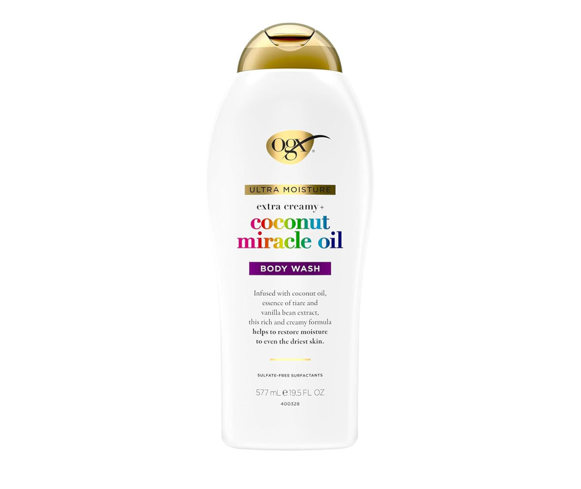 OGX Extra Creamy + Coconut Miracle Oil Ultra Moisture Body Wash