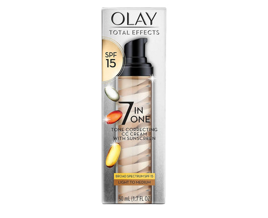 Olay Total Effects Tone Correcting Face Moisturizer with Sunscreen SPF 15