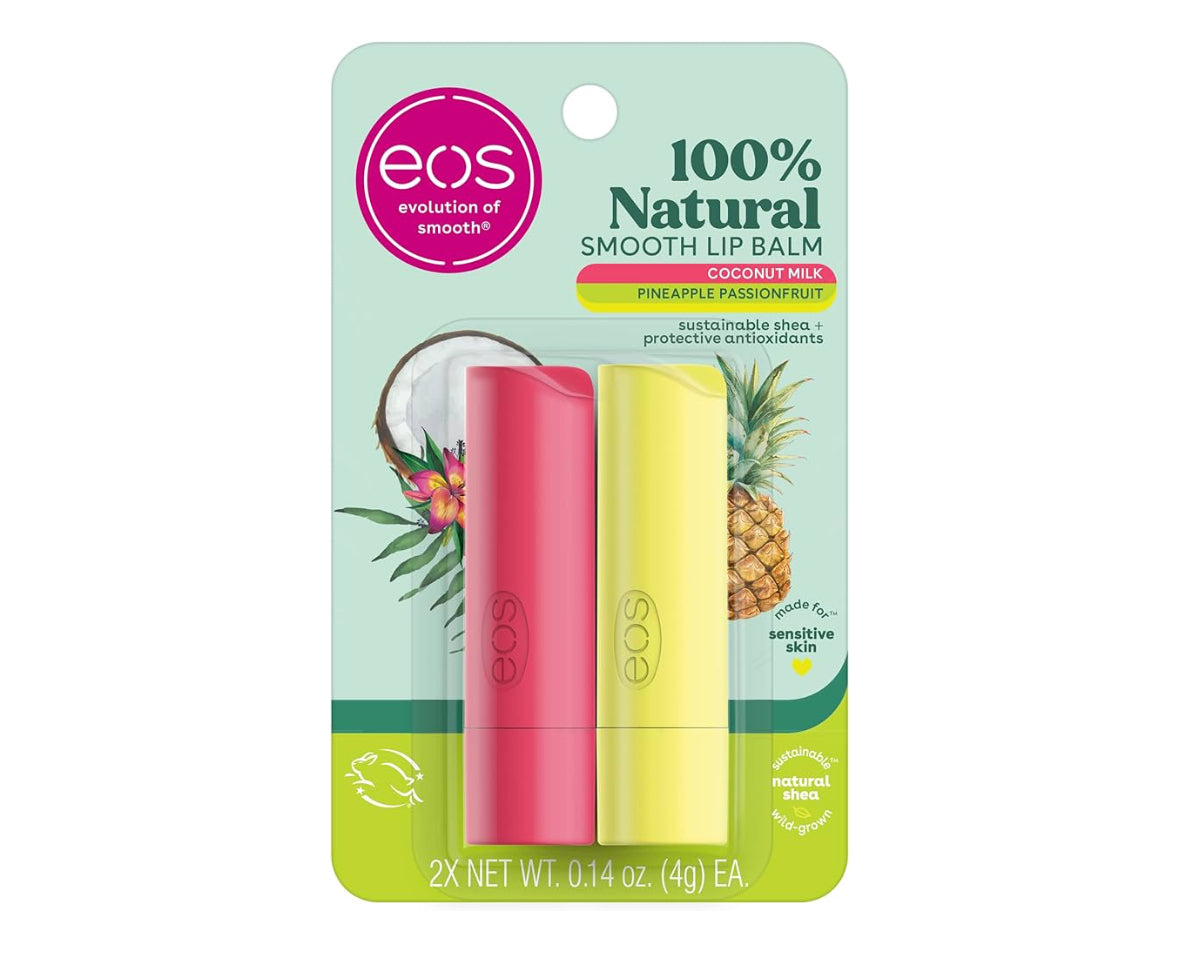 EOS Natural Lip Balm Coconut Milk and Pineapple Passionfruit