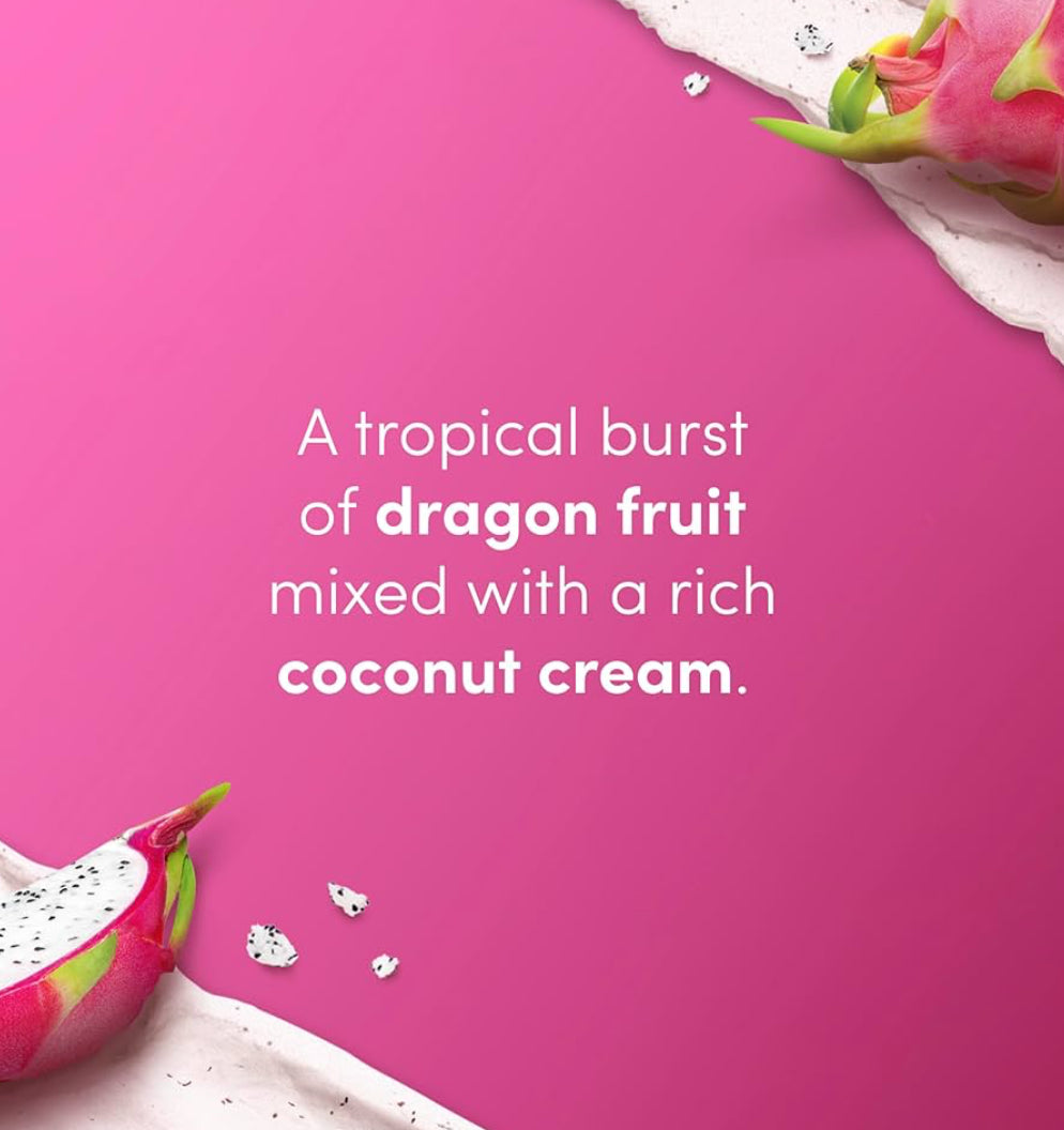 Dove Body Scrub Dragon Fruit & Coconut Cream