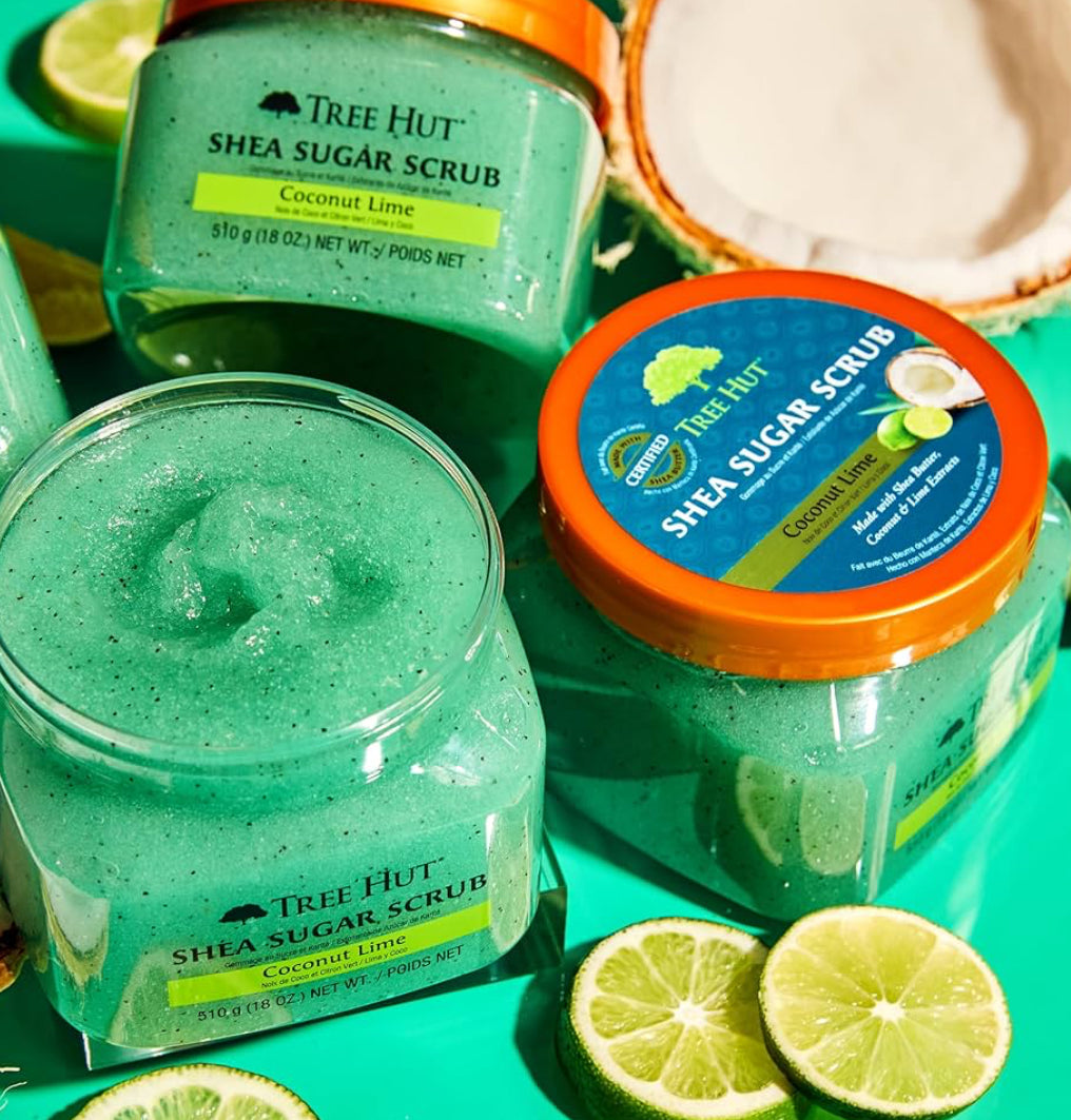 Tree Hut Shea Sugar Body Scrub Coconut Lime