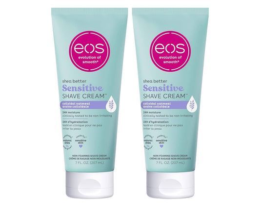 EOS Shea Better Sensitive Skin Women's Shave Cream - 2 Pack