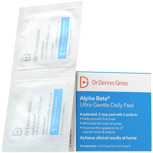 Dr Dennis Gross Alpha Beta Ultra Gentle 2-Step Daily Peel - 5 Treatments