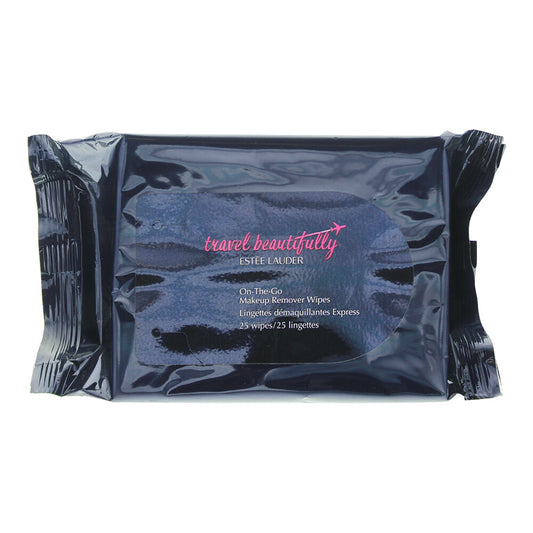 Estée Lauder Travel Beautifully On-The-Go Makeup Remover 25 Wipes