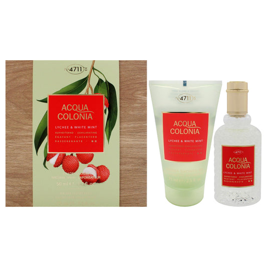 4711 Acqua Colonia Lychee & White Mint 2 Piece Gift Set