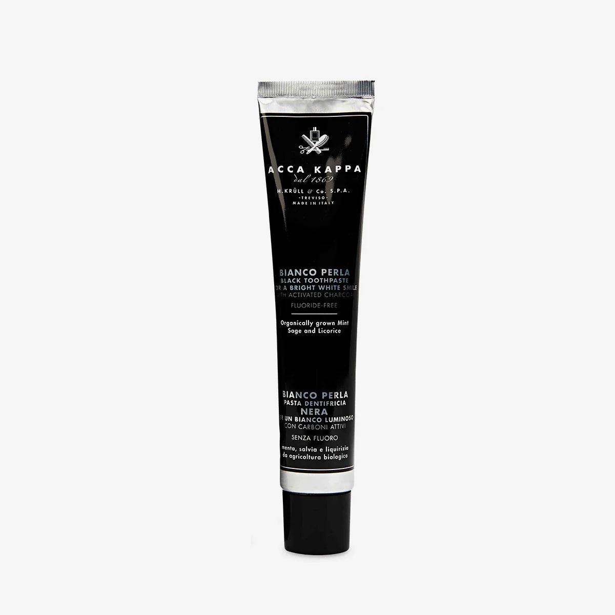 Acca Kappa Black Active Charcoal Toothpaste 100ml