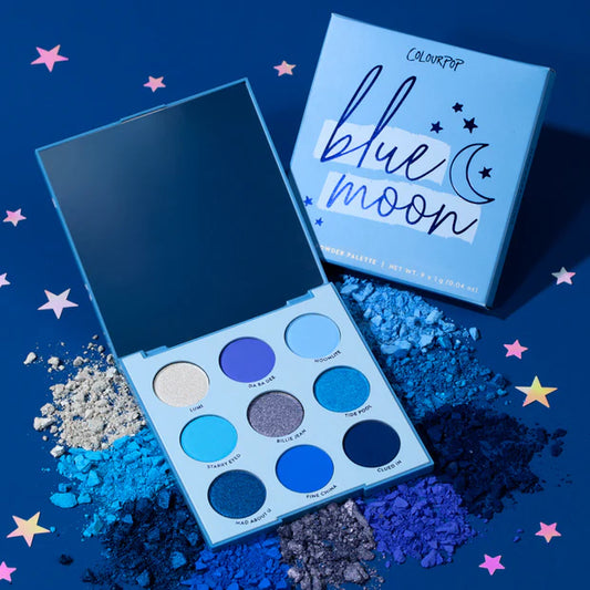 Colourpop Blue Moon Cool-Tone Shadow Palette