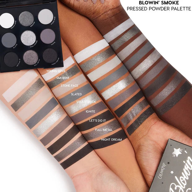 Colourpop Blowin' Smoke Smokey Eyeshadow Palette