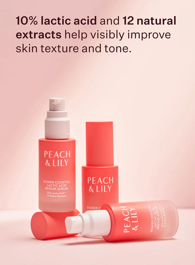 Peach & Lily Power Cocktail Lactic Acid Repair Serum