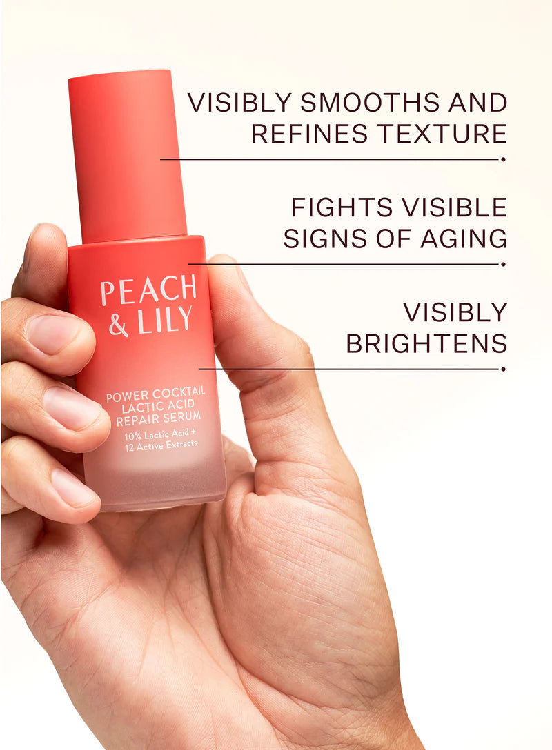 Peach & Lily Power Cocktail Lactic Acid Repair Serum