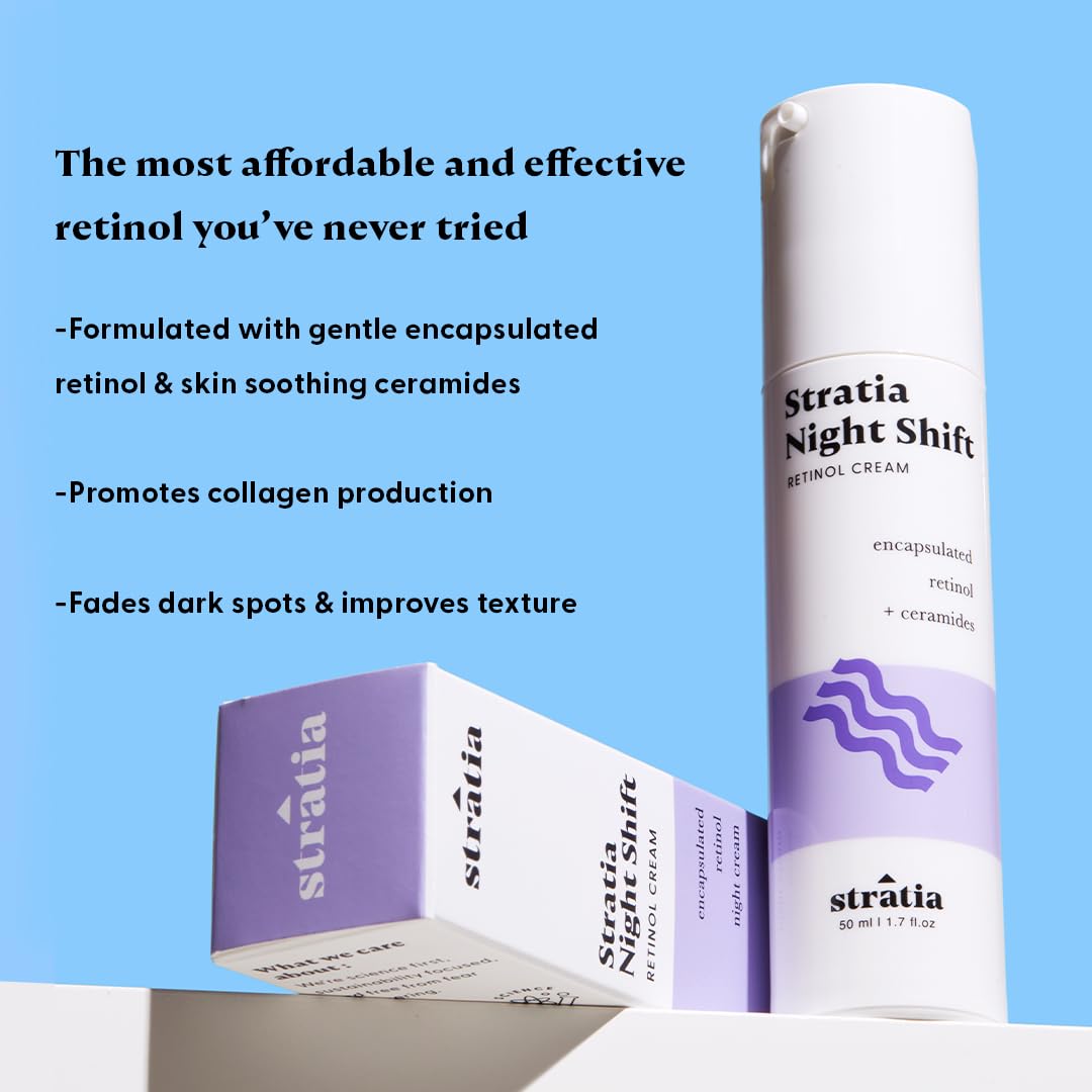 Stratia Night Shift Retinol Cream