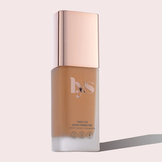 Lys Beauty Triple Fix Serum Foundation with Hyaluronic Acid + Turmeric + Ashwagandha