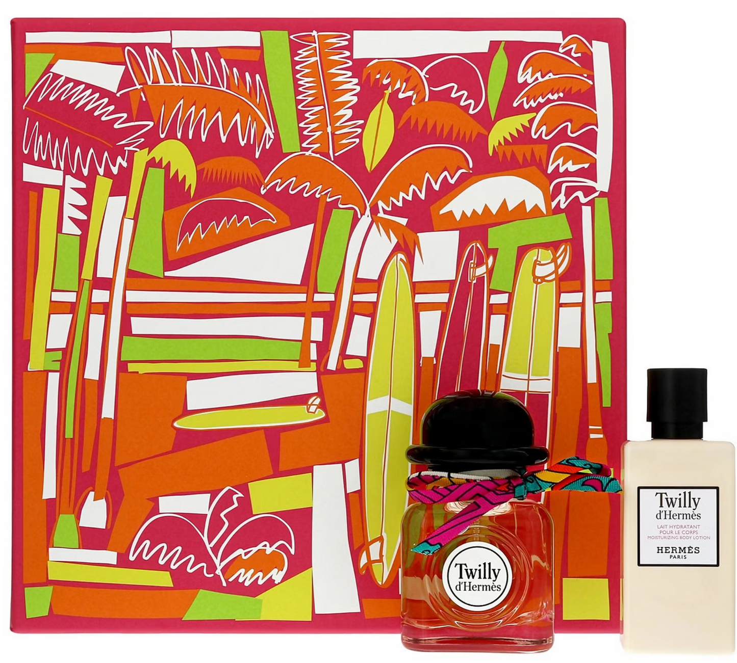 Hermès Twilly Perfume Set Eau de Parfum 50ml and Body Lotion 40ml Gift Set