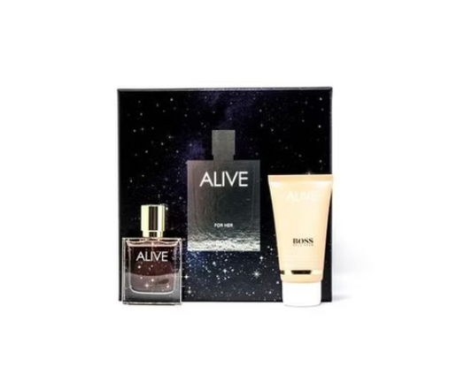 Boss Hugo Boss Alive for Her EDP 30ml Body Lotion 50ml Set Women's Fragrance