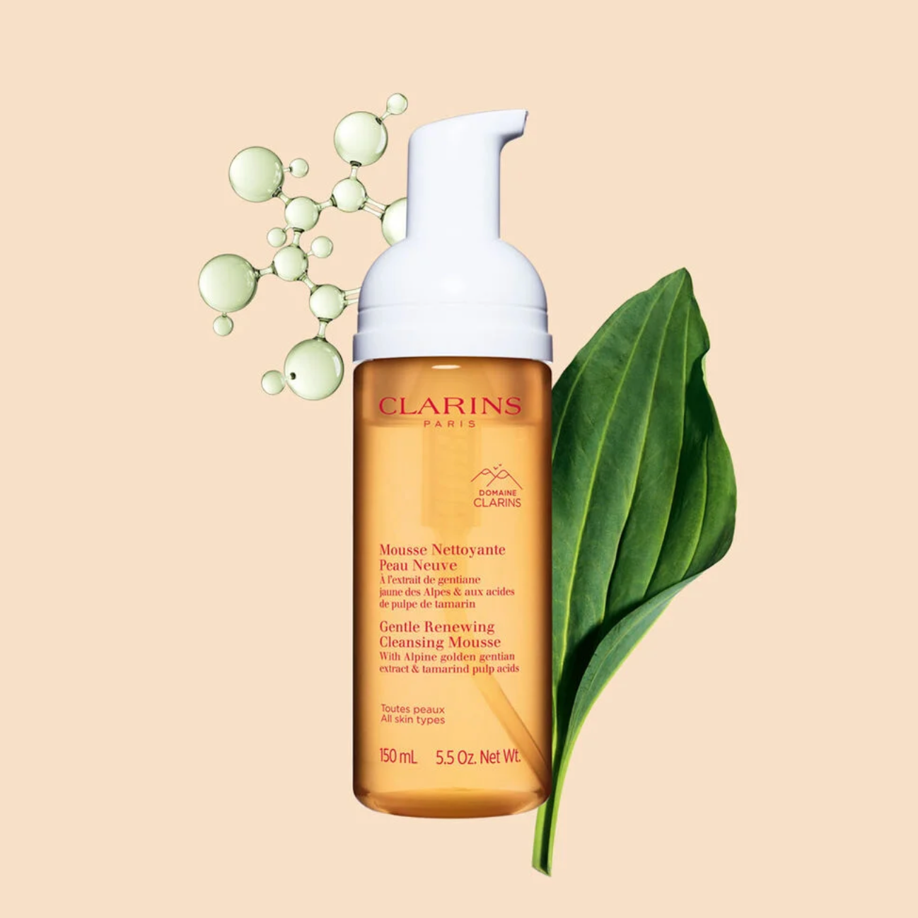 Clarins Gentle Renewing Cleansing Mousse 150ml