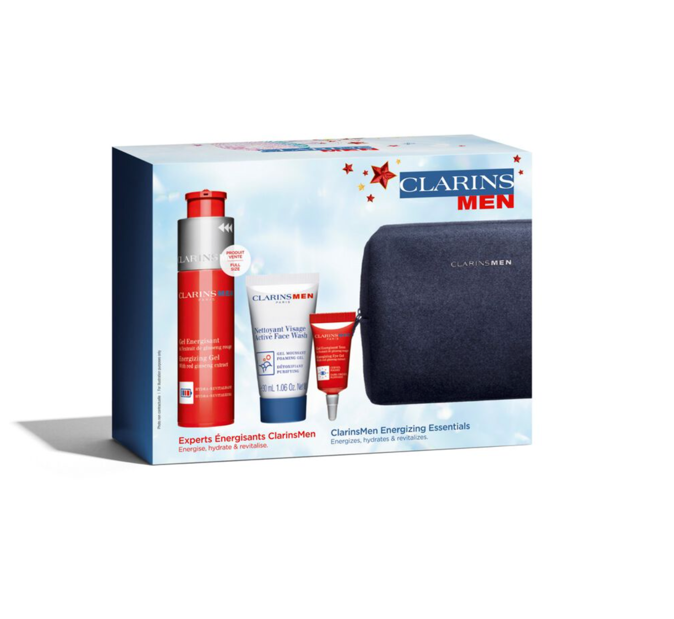 Clarins Men Energizing Essentials Gift Set