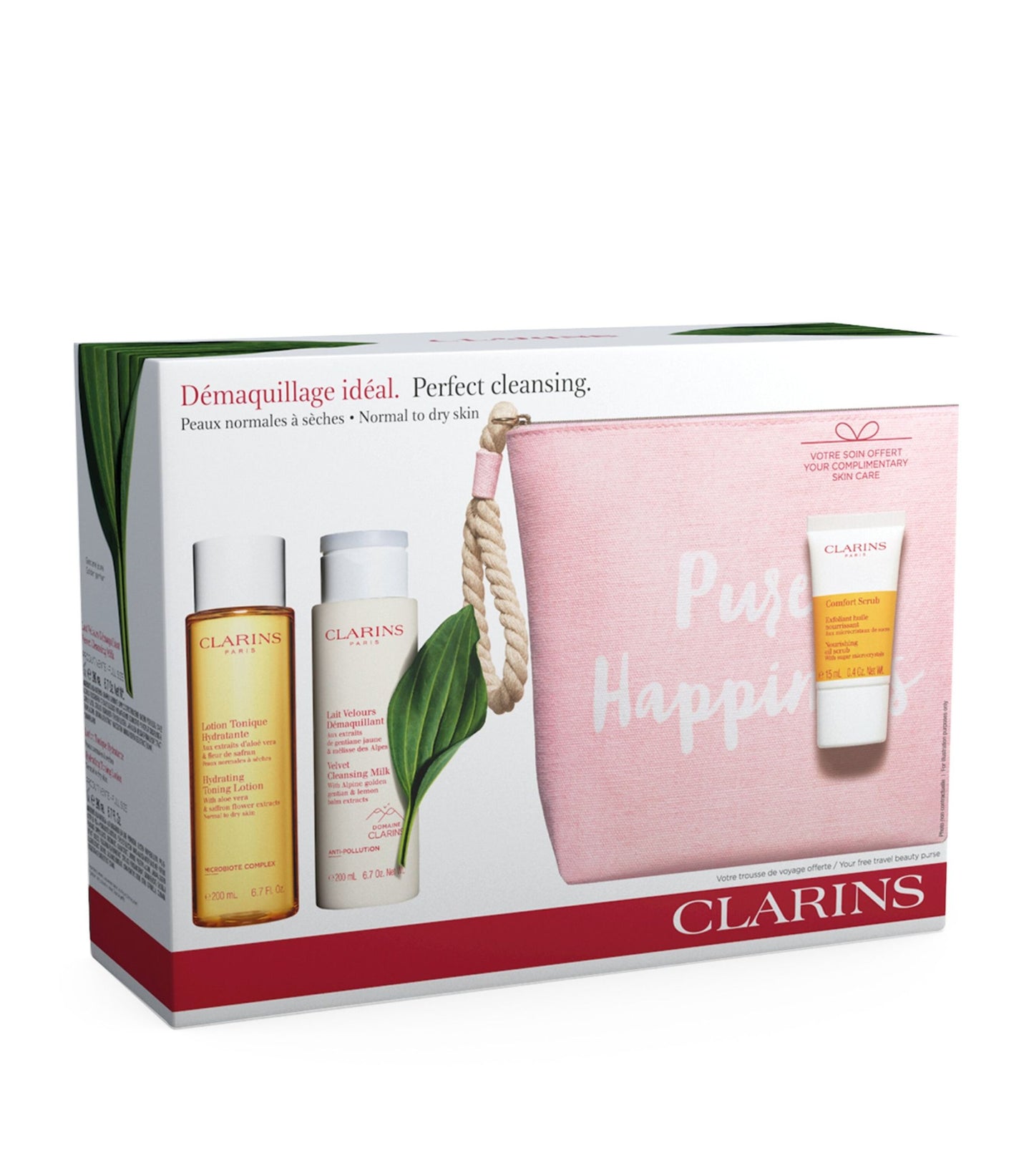 Clarins Perfect Cleansing Kit for Normal to Dry Skin Gift Set