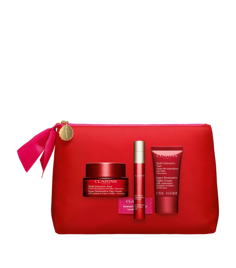 Clarins Super Restorative Gift Set with Pouch